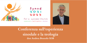 Conferenza sull’esperienza sinodale e la teologia