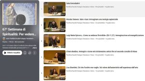 Registrazioni delle conferenze della Settimana di Spiritualità